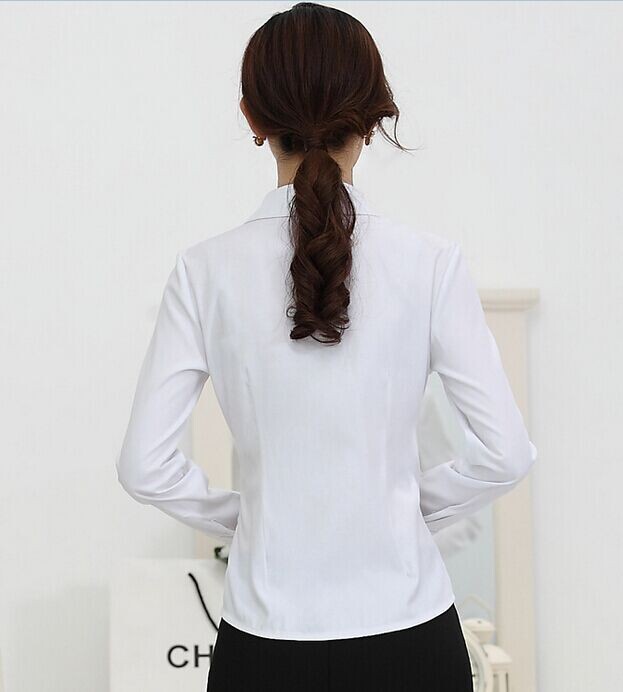 女式白色后背
