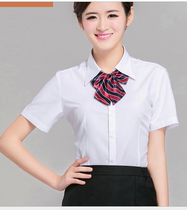 女式V领衬衫